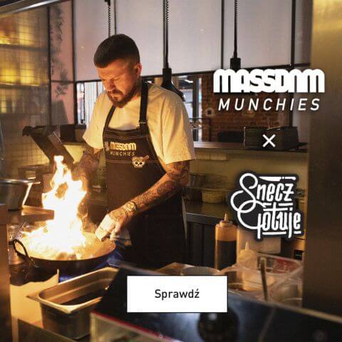 MassDnm Munchies x Snecz Gotuje. Sprawdź!
